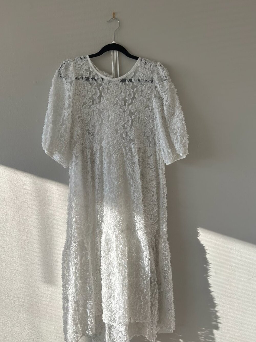 Floral White Farrow Dress
